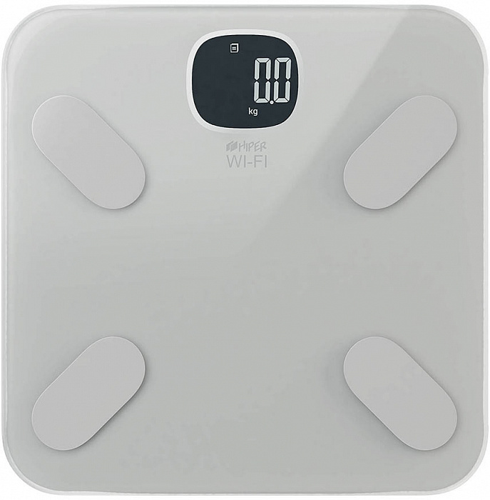 Умные весы HIPER IoT Body Composition Scale Wi-Fi (HIS-BC001) купить в интернет-магазине icover