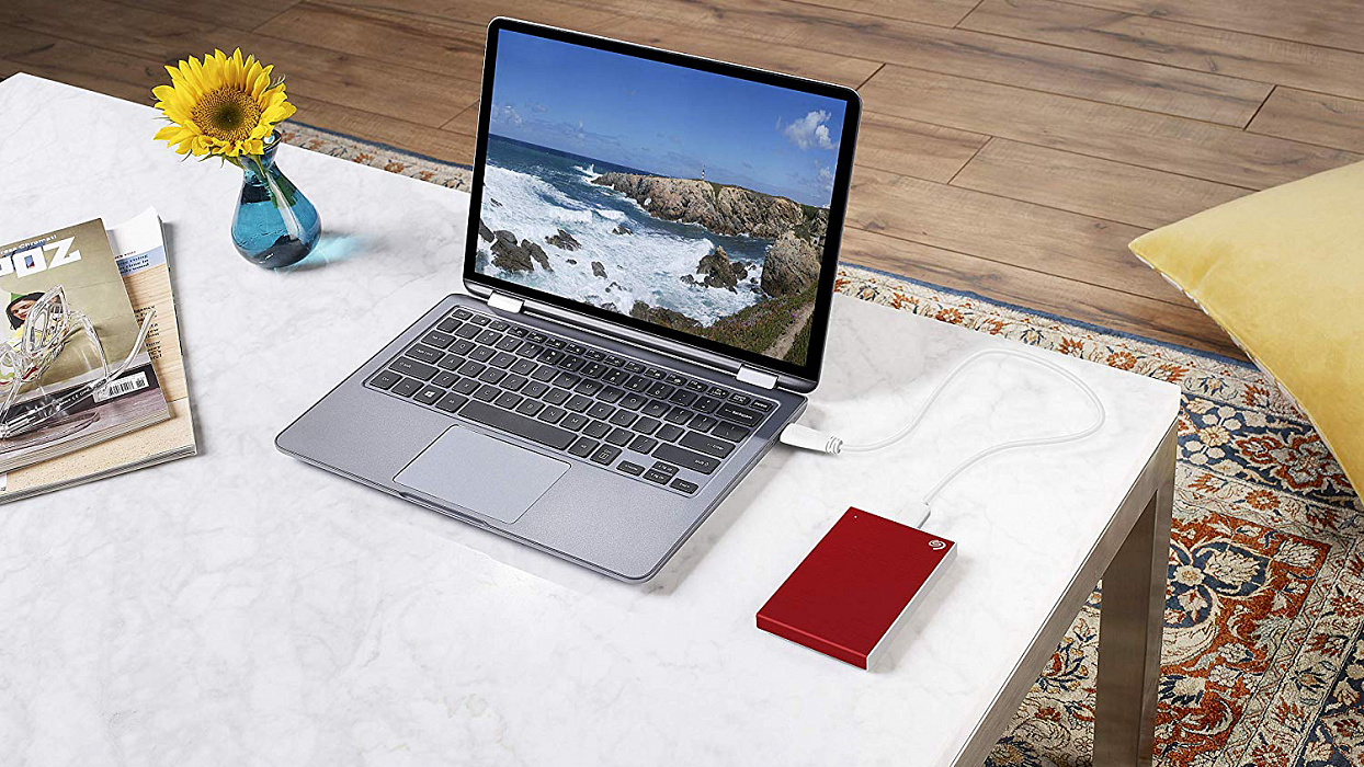 Внешний жесткий диск Seagate Backup Plus Slim 2.5" USB 3.0 1Tb HDD STHN1000403 (Red) купить в интернет-магазине icover