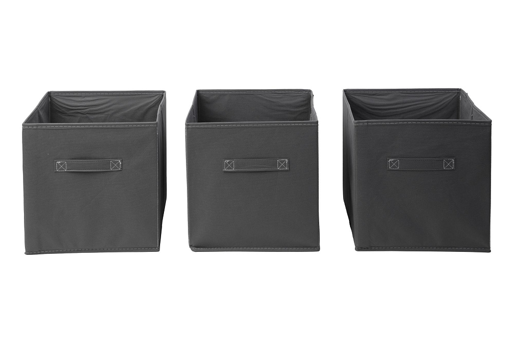 Набор коробок для хранения Ridberg 3 шт (Grey) купить в интернет-магазине icover