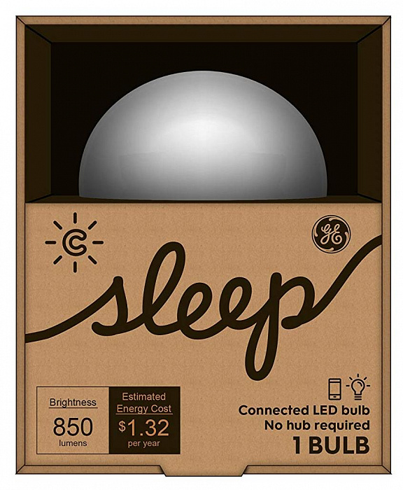 Умная лампа General Electric C-Sleep Е27 (White) купить в интернет-магазине icover