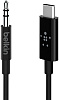 Кабель Belkin Rockstar 3.5mm/USB-C 1.6m (F7U079bt06-BLK) купить в интернет-магазине icover