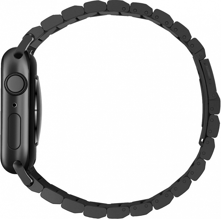 Ремешок Nomad Steel Band (NM1A4HB000) для Apple Watch Series SE/6/2/3/4 42/44 mm (Black) купить в интернет-магазине icover