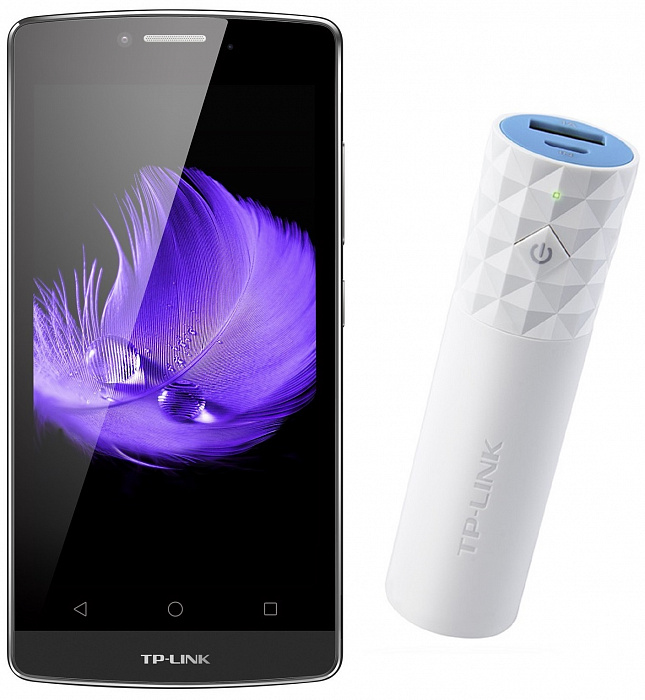 Смартфон TP-Link Neffos C5L 8Gb LTE TP601A21RU (Grey) + внешний аккумулятор TL-PB2600 купить в интернет-магазине icover