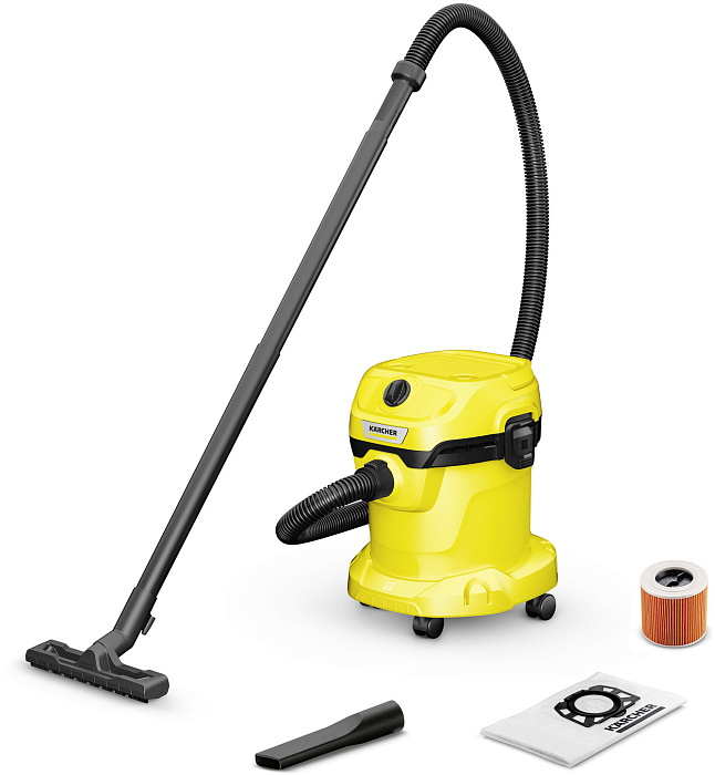 Профессиональный пылесос Karcher WD 2 Plus V-15/6/18/C (1.628-014.0) купить в интернет-магазине icover