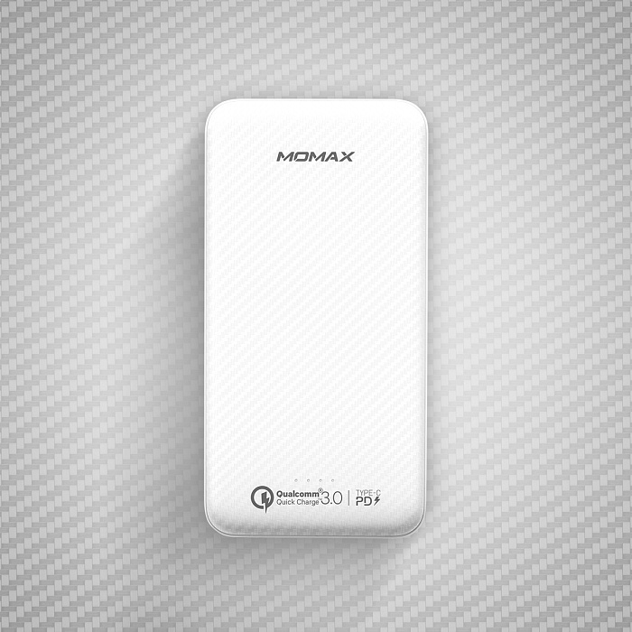 Внешний аккумулятор Momax iPower Minimal PD Quick Charge 10000mAh (White) купить в интернет-магазине icover