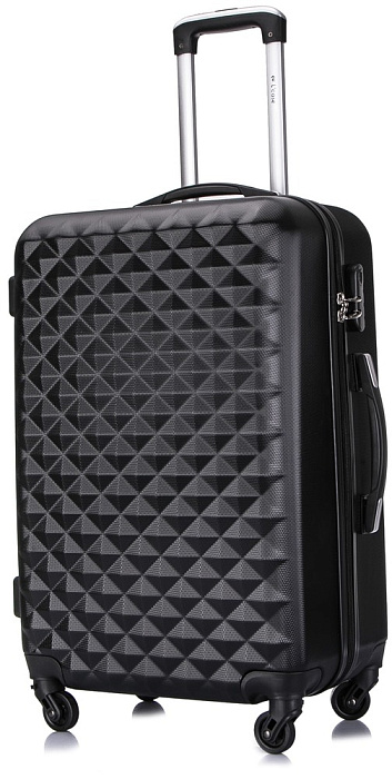 Чемодан L'Case Phatthaya (Black) размер M купить в интернет-магазине icover