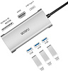 USB-концентратор Wiwu Alpha 731HP (Silver) купить в интернет-магазине icover