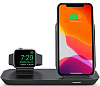 Беспроводное зарядное устройство Mophie 2 in 1 401305727 (Black) купить в интернет-магазине icover