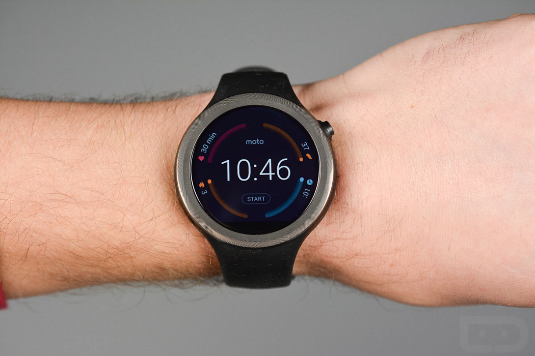 Motorola Moto 360 Sport 2nd Generation 45mm - умные часы (Black) купить в интернет-магазине icover