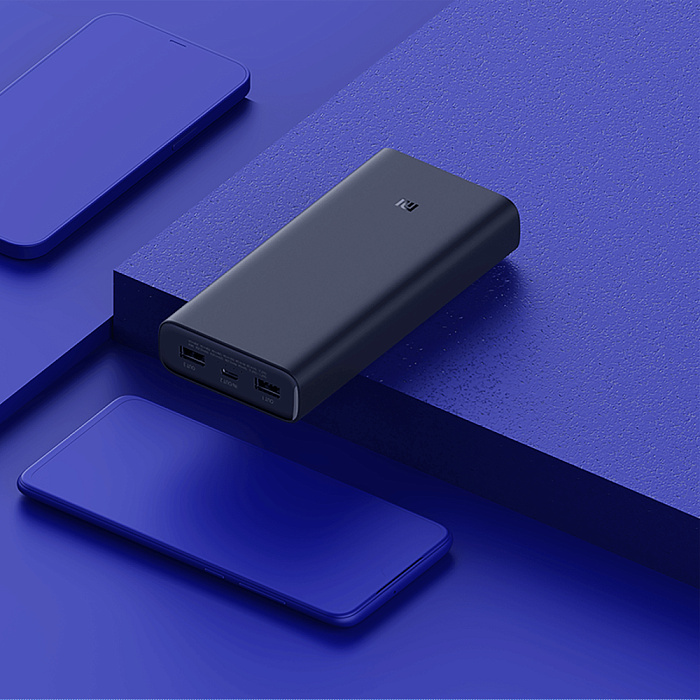 Внешний аккумулятор Xiaomi Mi Power Bank 20000 mAh (Black) купить в интернет-магазине icover