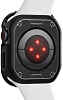 Чехол Spigen Rugged Armor (062CS24469) для Apple Watch Series SE/4/5/6/7 44/45 mm (Black) купить в интернет-магазине icover