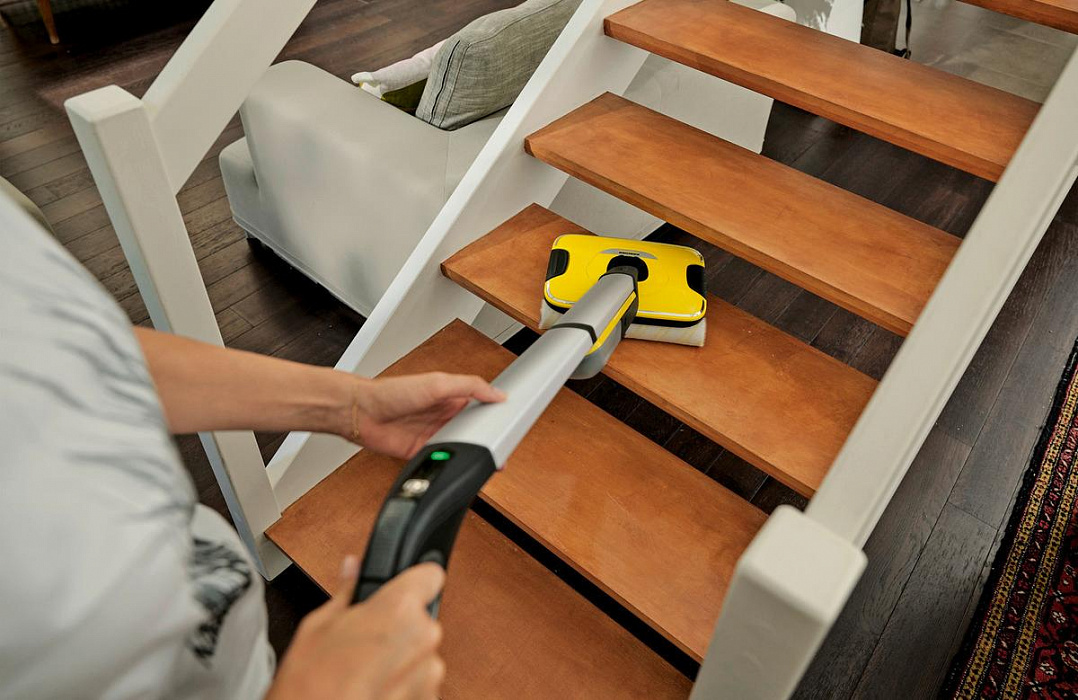 Электрошвабра Karcher FC 7 Cordless 1.055-730.0 (Yellow) купить в интернет-магазине icover