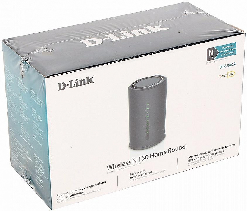 Беспроводной маршрутизатор D-Link N150 DIR-300A/A1A (Black) купить в интернет-магазине icover