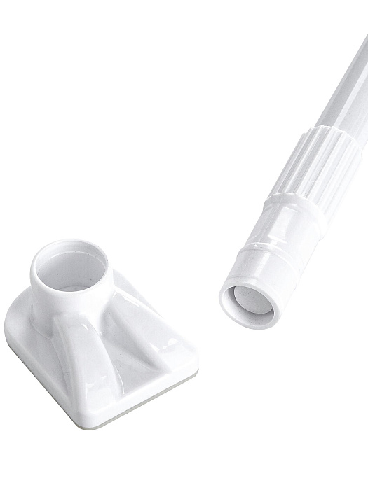 Карниз для ванной телескопический облегченный Ridberg 4.0 110 см (White) купить в интернет-магазине icover