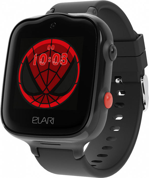 Детские умные часы Elari KidPhone 4G Bubble (Black) купить в интернет-магазине icover
