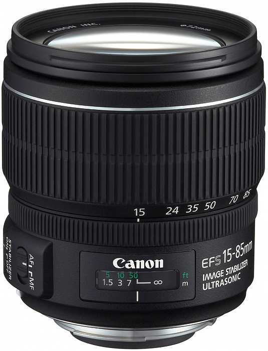 Объектив Canon EF-S 15-85mm f/3.5-5.6 IS USM купить в интернет-магазине icover