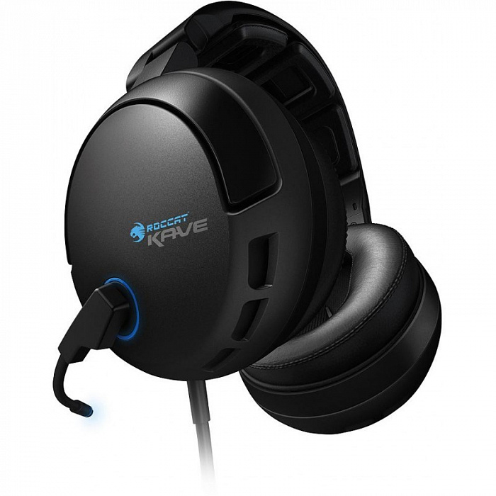 Roccat Kave Solid 5.1 (ROC-14-501) - игровая гарнитура (Black) купить в интернет-магазине icover