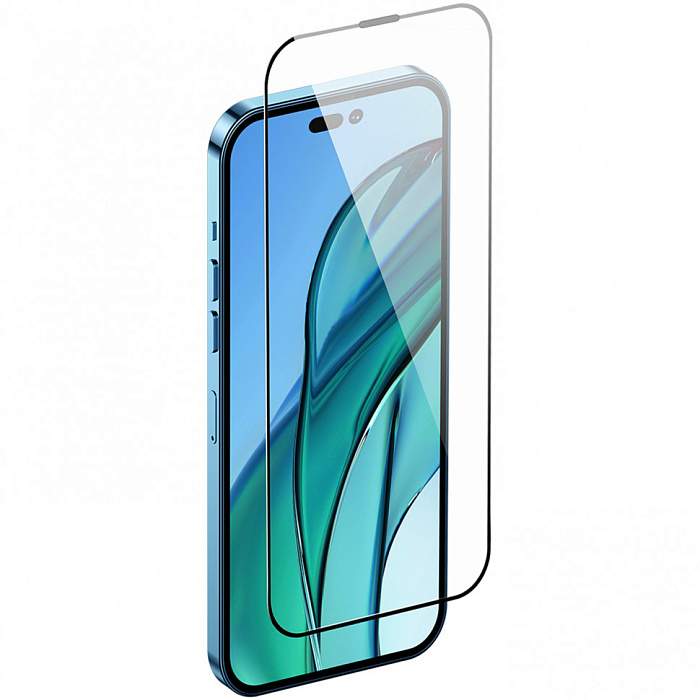 Защитное стекло Baseus All-glass (Dust-proof) 2 pcs для iPhone 14 Pro Max (Black)  купить в интернет-магазине icover