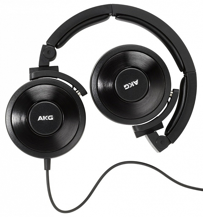 AKG K 618 DJ - накладные наушники (Black) купить в интернет-магазине icover