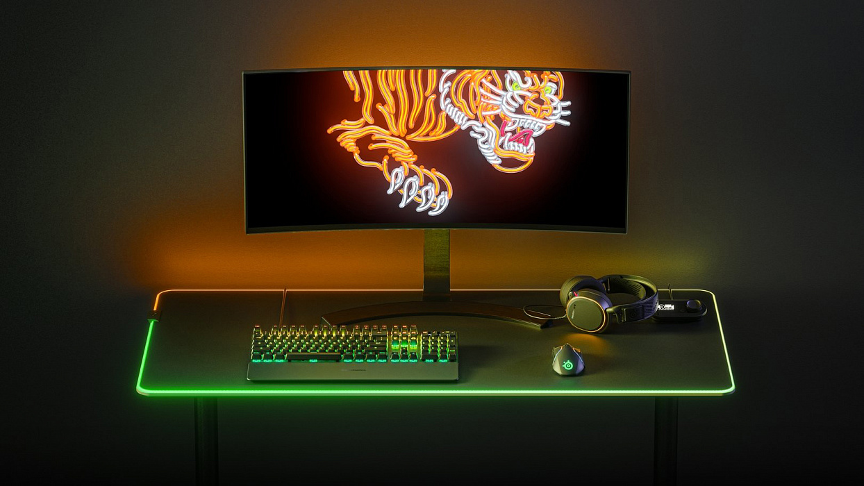 Коврик для мыши SteelSeries QcK Prism Cloth 3XL (63511) купить в интернет-магазине icover