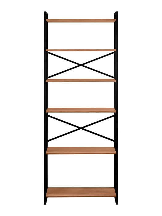 Стеллаж лофт RIDBERG CHICAGO 6 полок (Dark Oak) купить в интернет-магазине icover