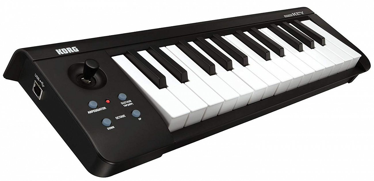 MIDI-клавиатура Korg Microkey 25 (Black) купить в интернет-магазине icover