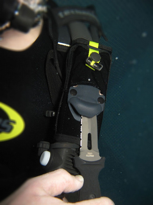 Extrema Ratio Dicok Diving Compact (EX/320DICOK) - нож с фиксированным клинком (Black) купить в интернет-магазине icover