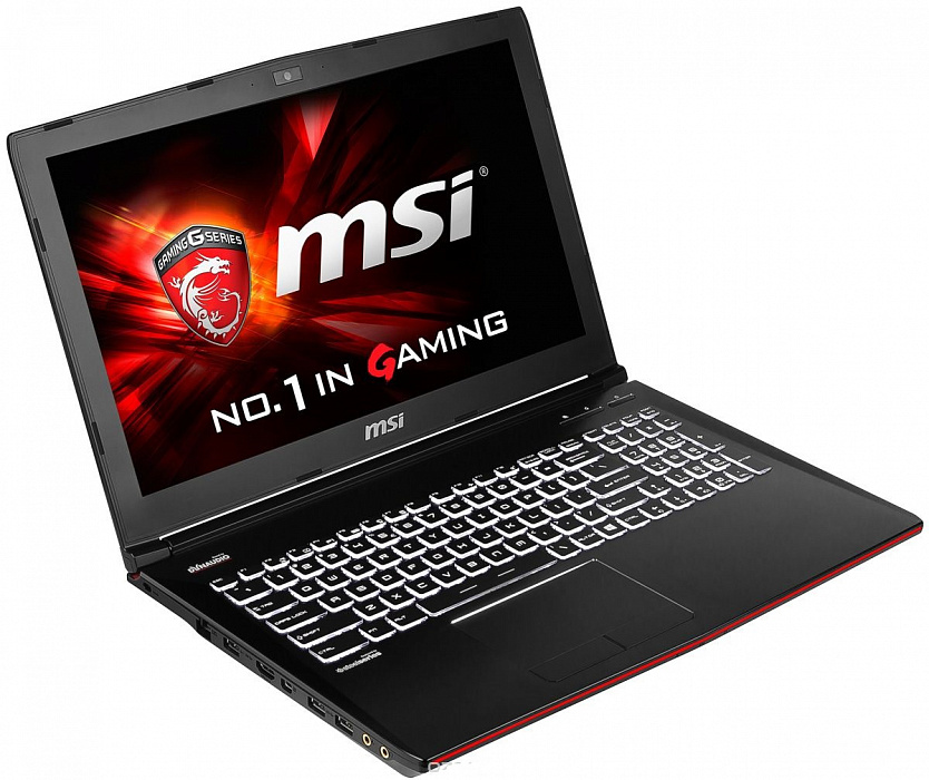 Ноутбук MSI GE62 6QC-081XRU Apache 15.6'' Intel Core i5-6300HQ 2.3Ghz, 8Gb, 1Tb HDD (9S7-16J532-081) купить в интернет-магазине icover