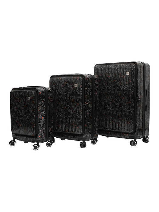 Чемодан Ridberg Quantum (Black/Red) размер L купить в интернет-магазине icover