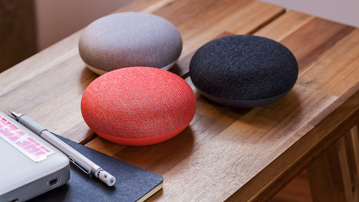 Умная колонка Google Home Mini (Black) купить в интернет-магазине icover