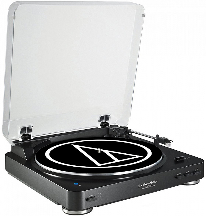 Проигрыватель виниловых пластинок Audio-Technica AT-LP60-BT (Black) купить в интернет-магазине icover