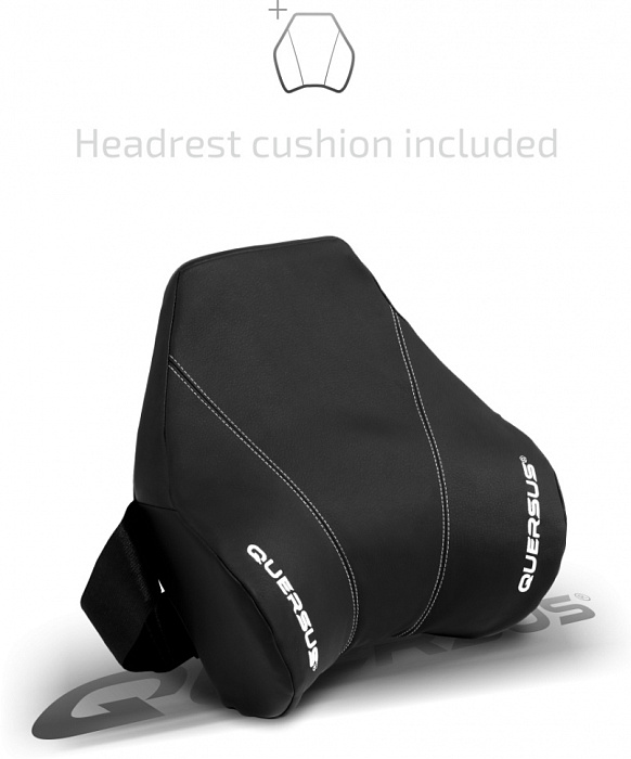 Игровое кресло Quersus Vaos V503/XW (Black/White) купить в интернет-магазине icover