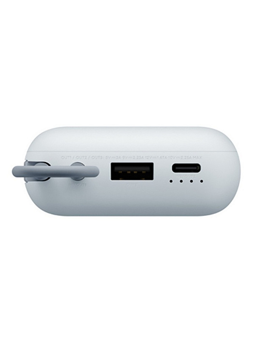 Внешний аккумулятор Xiaomi Power Bank BHR9073GL (Integrated Cable) 10000 mAh (Ice Blue)  купить в интернет-магазине icover