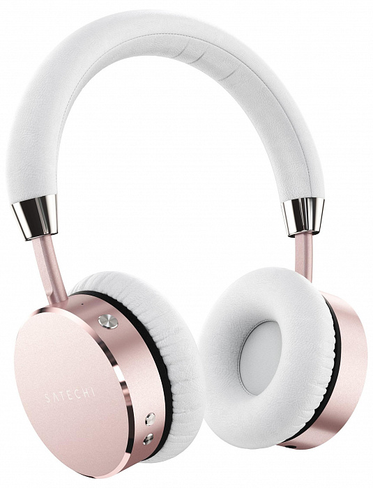 Bluetooth-наушники с микрофоном Satechi Aluminum ST-AHPR (Rose Gold) купить в интернет-магазине icover