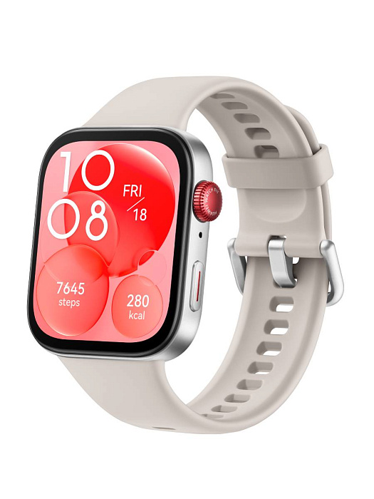 Умные часы Huawei Watch FIT 3 SLO-B09 (Moon White) купить в интернет-магазине icover