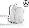 Рюкзак XD Design Bobby Elle P705.220 (Light Grey) купить в интернет-магазине icover