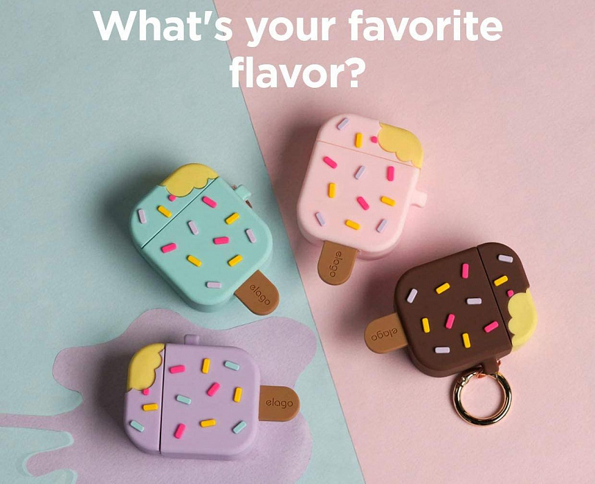 Чехол Elago Ice Cream (EAP-ICE-MT) для AirPods (Mint) купить в интернет-магазине icover