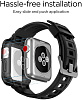 Чехол с ремешком Spigen Rugged Armor Pro для Apple Watch series 7/SE/6/5/4 45mm/44mm (Black) купить в интернет-магазине icover