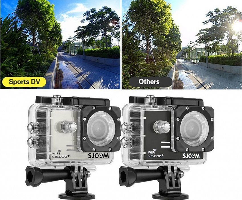 SJCAM SJ5000 Plus - экшн-камера (Black) купить в интернет-магазине icover