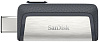 Флеш-накопитель SanDisk Ultra Dual 64Gb USB-C/USB 3.0 SDDDC2-064G-G46 (Silver) купить в интернет-магазине icover