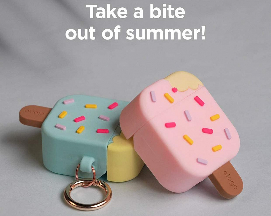 Чехол Elago Ice Cream (EAP-ICE-MT) для AirPods (Mint) купить в интернет-магазине icover