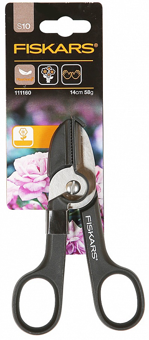 Fiskars S10 (111160) - ножницы с захватом (Black) купить в интернет-магазине icover