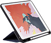 Чехол-книжка Momax Flip with Apple Pencil Holder для iPad 10.2 (Blue) купить в интернет-магазине icover