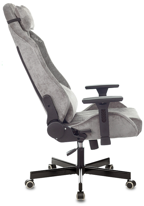 Игровое кресло Бюрократ Knight N1 Fabric (Grey) купить в интернет-магазине icover