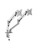 Кронштейн для монитора Ridberg Monitor Arm LDT109-C024E (Silver/White) купить в интернет-магазине icover
