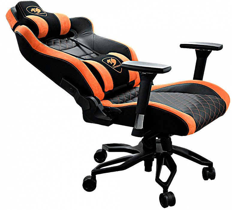 Игровое кресло Cougar THRONE (Black/Orange) купить в интернет-магазине icover
