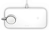 Беспроводное зарядное устройство Zens Dual+Watch Aluminium Wireless Charger ZEDC05W (White) купить в интернет-магазине icover