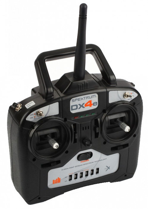 Spektrum DX4e - четырехканальная радиоаппаратура для авиамоделей (Black) купить в интернет-магазине icover