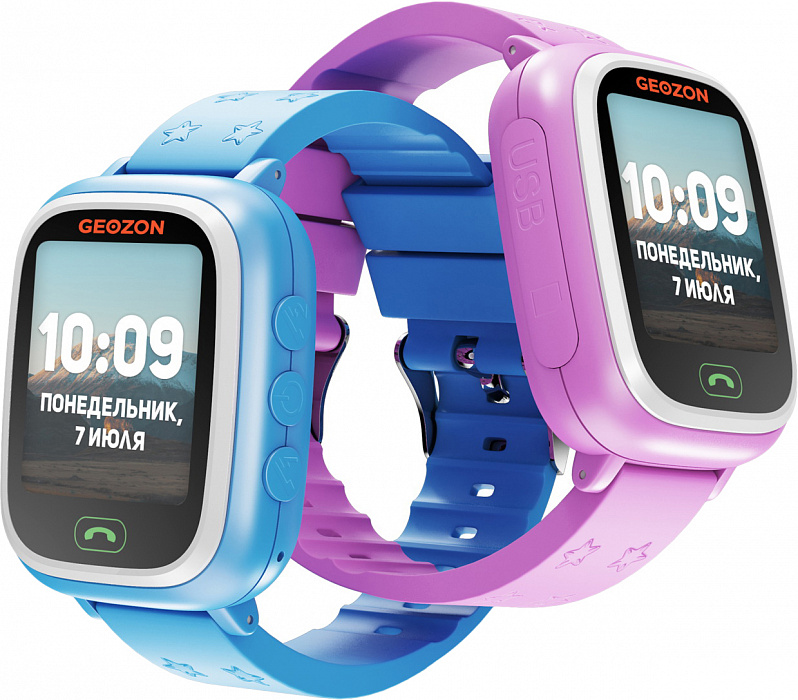 Детские умные часы Geozon Lite (Blue) купить в интернет-магазине icover