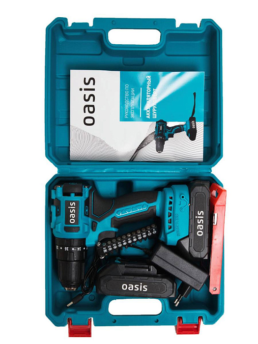 Аккумуляторный шуруповерт Oasis ASU-18A (Blue) купить в интернет-магазине icover